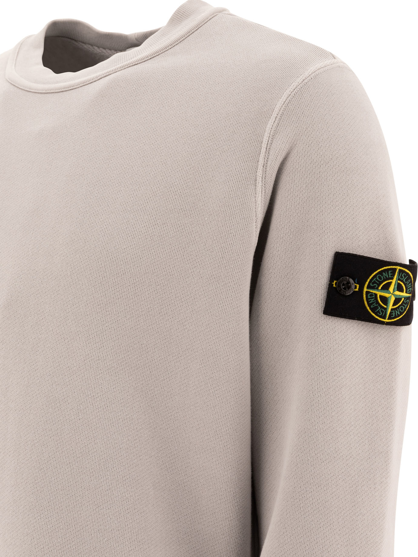 STONE ISLAND Grey Compass sweatshirt